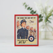 WW1 Collector Card 1914カナダプロパガンダ ポストカード (スタンド正面)