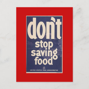 WW1 Collectorsカード1917米国プロパガンダ ポストカード