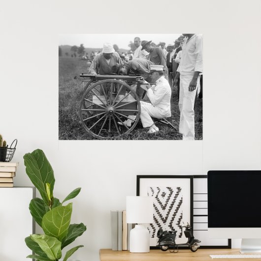 WW1 Machine Gun, 1917 ポスター (ホームオフィス)