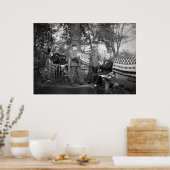 WW1 Patriotic Knitting, 1910s ポスター (キッチン)