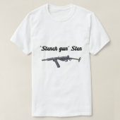 WW2イギリス軍"Stench Gun" Sten MKII Tシャツ (デザイン正面)