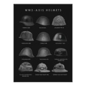 WW2 - Axis Helmets  ポスター (正面)