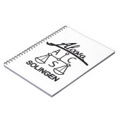 WW2 German Alcoso  ノートブック (左側)