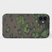 WW2 Germany forces Oak Leaf camouflage Case-Mate iPhoneケース (裏面(横))