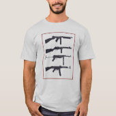 WW2 Iconic Weapons Tシャツ (正面)