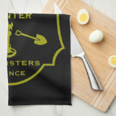 WW2 Trench Battlefield Metal Detecting Club キッチンタオル (四つ折り)