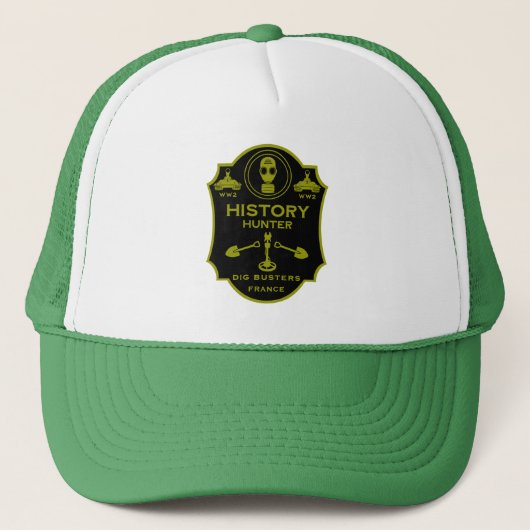 WW2 Trench Battlefield Metal Detecting Club キャップ (正面)