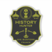 WW2 Trench Battlefield Metal Detecting Club シール (正面)