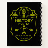 WW2 Trench Battlefield Metal Detecting Club ノートブック (裏面)