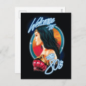 WW84 |ようこそ80の女性疑問に思のポートレート インビテーションポストカード (正面/裏面)