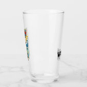 WW84 |レトロ漫画疑問に思女キャラクターバッジ タンブラーグラス (左)