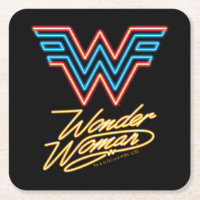 WW84 |女性疑問に思のネオンライトロゴ
