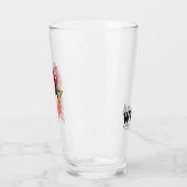 WW84 |女疑問に思性レトロウェーブキャラクターバッジ タンブラーグラス (左)