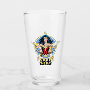 WW84 救ザデイウーマン疑問に思レトロ漫画 タンブラーグラス