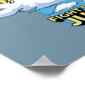 WW84 |正義のための戦疑問に思い女性レトロ漫画 ポスター (角)