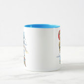 WW84 |正義のための戦疑問に思い女性レトロ漫画 マグカップ (中央)