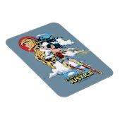 WW84 |正義のための戦疑問に思い女性レトロ漫画 マグネット (右側)