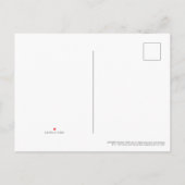 WW84 | Lo Fi女性疑問に思ゴールデンアーマーポートレート インビテーションポストカード (裏面)