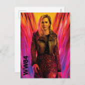 WW84 | Red-Pink Barbarbara Ann Minerva万華鏡のように千変万化す インビテーションポストカード (正面/裏面)