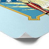 WW84 | Retro Comic Wonder Woman Character Badge ポスター (角)