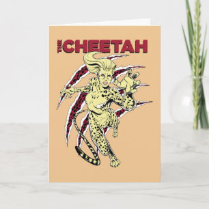 WW84   The Cheetahレトロ漫画アート カード