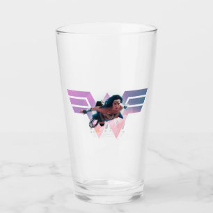WW84  Woman 疑問に思 Lo  Fi Pastel Graphic タンブラーグラス