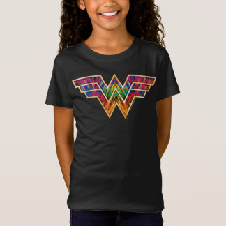 WW84 | Wonder Woman Kaleidoscope Logo Tシャツ