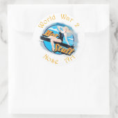 WW 2鼻アート ラウンドシール (バッグ)