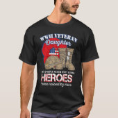 WW 2 Veteran Hero Daughter Was Raised By Mine Tシャツ (正面)