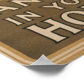 WW I Bugle Call ~Fall In ポスター (角)