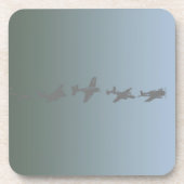 WW IIの航空機 コースター (正面)