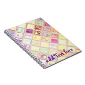 WWBのカスタマイズ可能なテンプレートのノート ノートブック (右側)