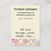 WWBの名刺の~の不朽のカスタマイズ可能 名刺 (裏面)