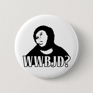 WWBJDか。 -獣何をイエス・キリストはしますか。 缶バッジ