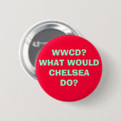 WWCDか。どんなWOULDCHELSEADOか。 缶バッジ (正面&裏面)
