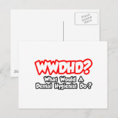 WWDHD...歯科衛生士はどうする？ ポストカード (正面/裏面)
