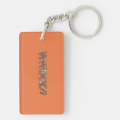 WWDQDか。 *ドラァグ・クイーンは何をしますか。 Keychain キーホルダー (裏面)