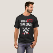 WWE WWFレスレマニアインスパイアユニセックス絞り染めティー Tシャツ (正面フル)