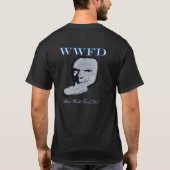 WWFD - フランクはどうする？ Tシャツ (裏面)