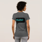 WWHLHのkate 2 Tシャツ (裏面フル)