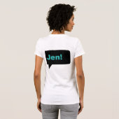 WWHLHは2つをjen Tシャツ (裏面フル)