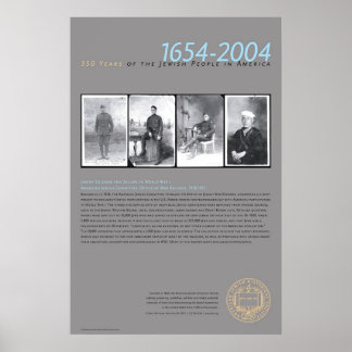 WWIのユダヤ人兵士と船員 ポスター