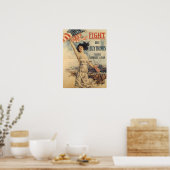 WWIの自由の貸付け金のプリント ポスター (キッチン)