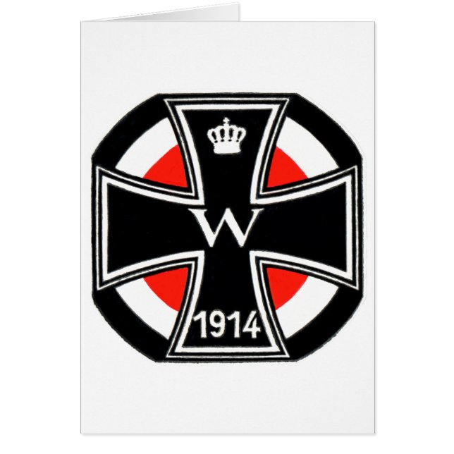 WWIの鉄の十字 (正面)