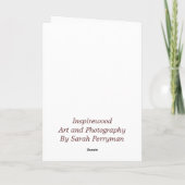 WWIの"勝利"のスクラップブックの挨拶状 カード (裏面)