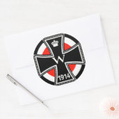 WWIアイアンクロス ラウンドシール (封筒)