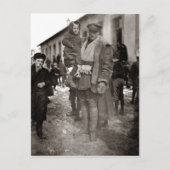 WWIアメリカのフィールドサービスマンフランスの+孤児 ポストカード (正面)