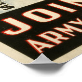 WWIアメリカ人採用ポスター ポスター (角)