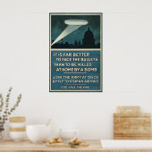 WWIイギリス陸軍の採用ポスター20"x30" ポスター (キッチン)