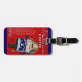 WWIインスタントコーヒー広告 ラゲッジタグ (正面横)